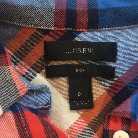 J Crew Plaid Shirt - Picture 3 of 3